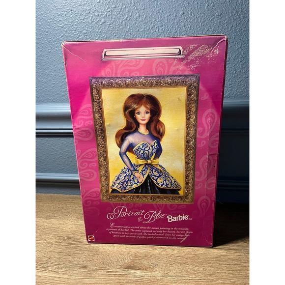 Barbie Portrait in Blue Wal-Mart Special Edition Redhead Doll 1997 Mattel #19355 - Picture 4 of 7